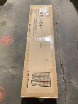 Like new In Box 3 Panel Wooden Room Divider in White - See pics