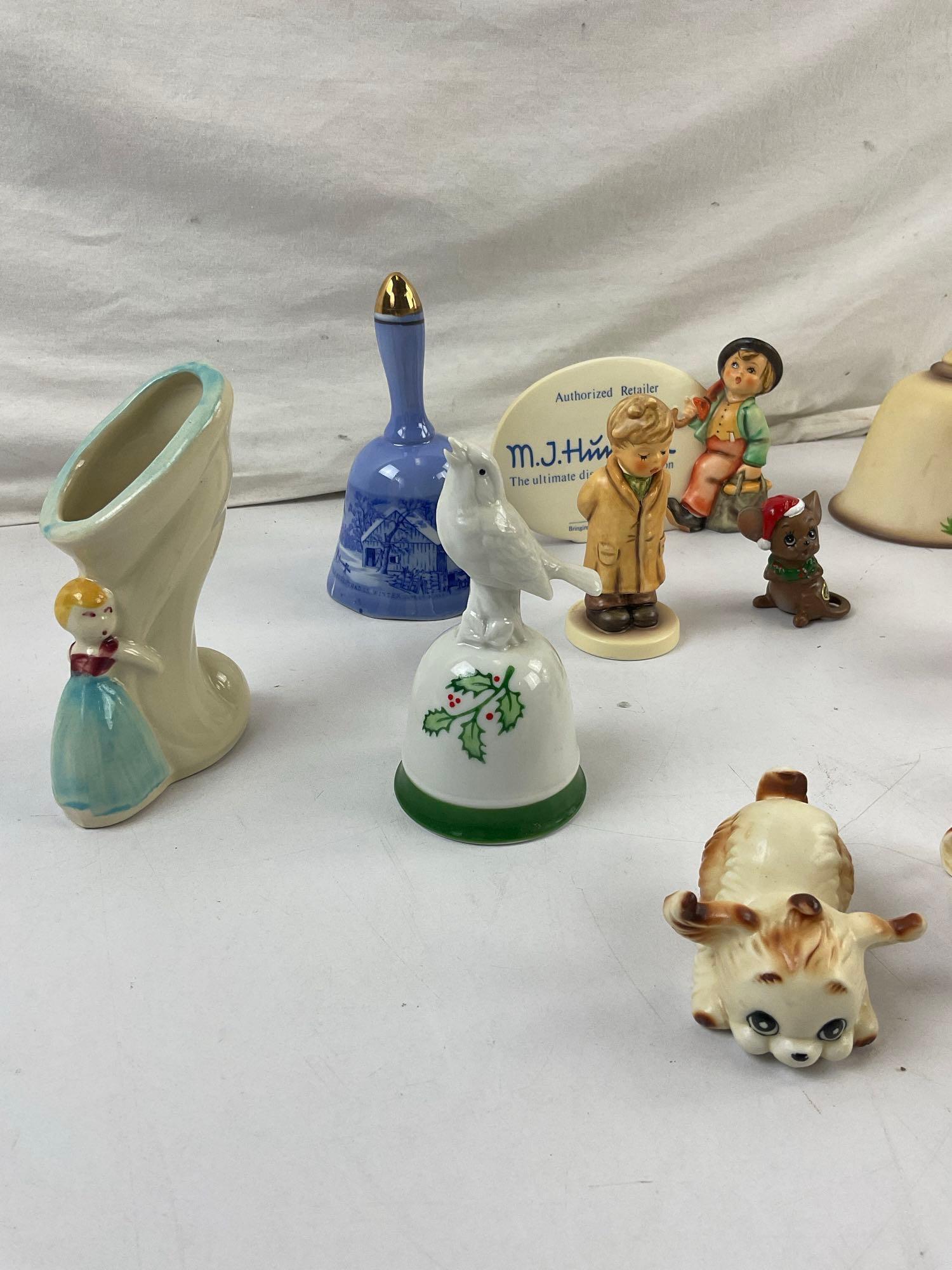 12 pcs Vintage Small Sweet Ceramic Assortment. Goebel, American Treasury, Shawnee. See pics.