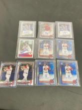 Collection Of Topps Bowman's Best Chrome Signed Baseball Cards - incl. 4x Niko Kavadas - See pics