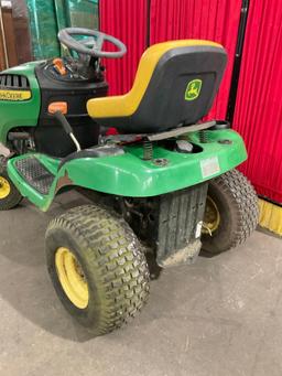 John Deere 19.5 HP D110 Riding lawn Mower, No deck See desc