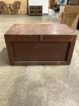 Antique Cedar Trunk Chest - Fair to good condition - See pics