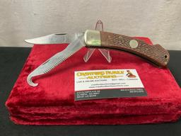 Vintage Remington R-3 Big Game Folding Knife, two blades, 1x Knife & 1x Bonesaw