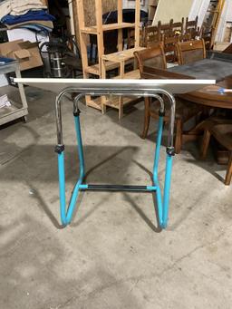 Modern Adjustable Drafting Table Metal & Wood - See pics - Good Condition