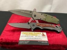 Pair of SOG Knives, Folding Pocket Knife Flash Tanto FA02 & Flash Tanto FA05