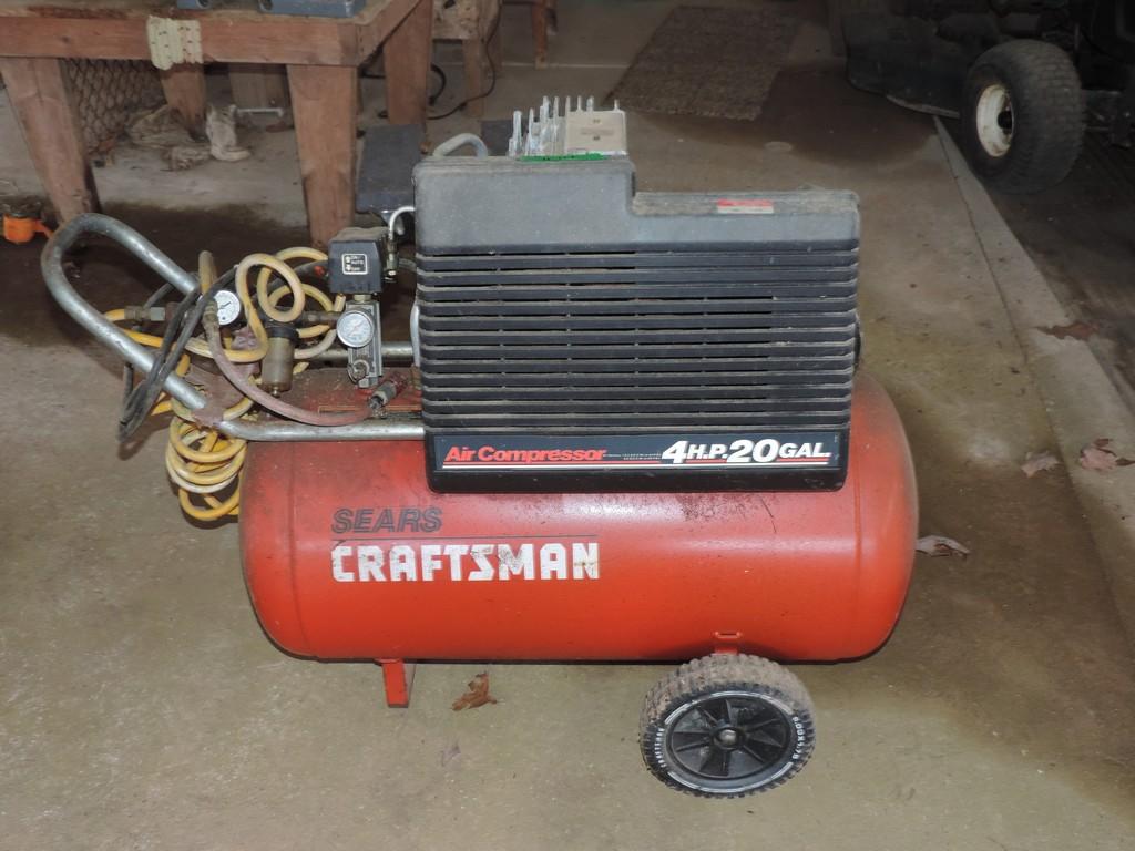 Craftsman 4 hp 220 Air Compressor