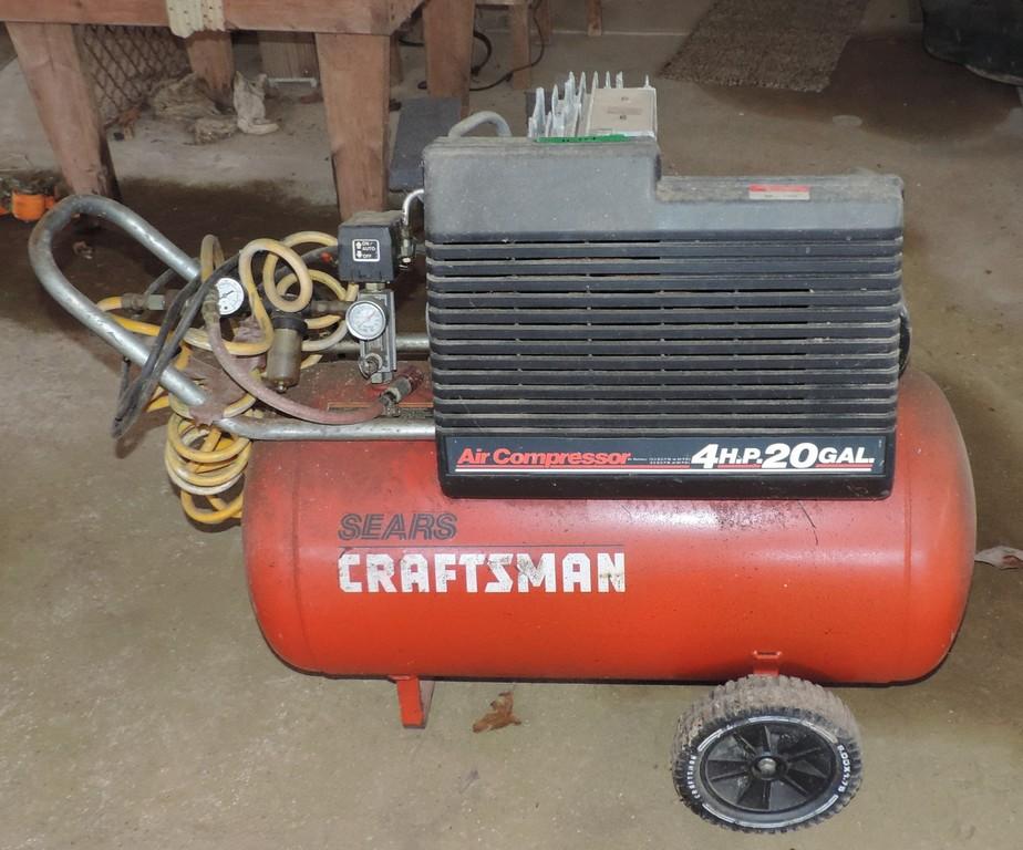 Craftsman 4 hp 220 Air Compressor