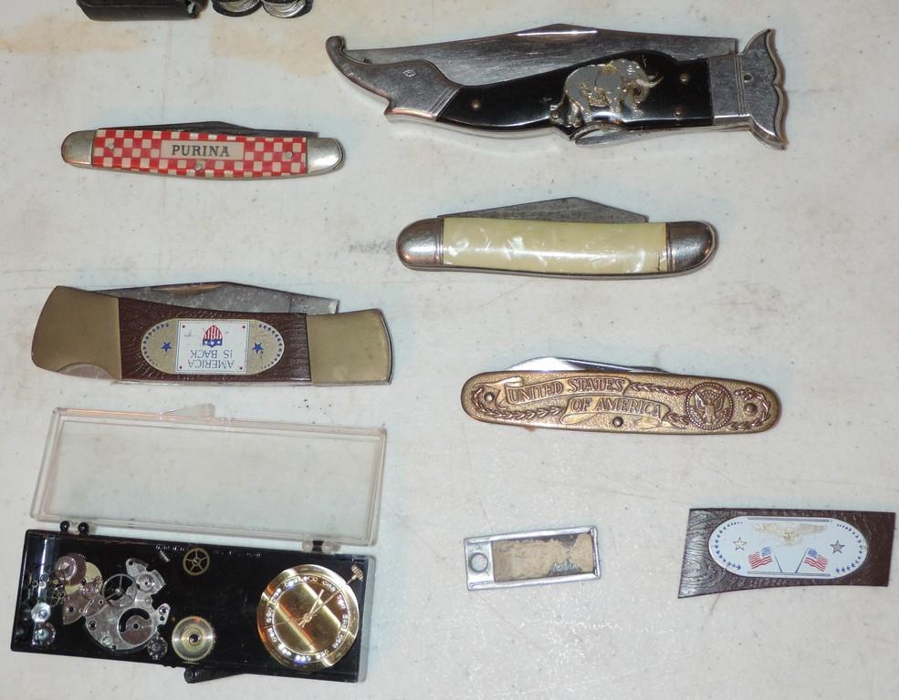 Collection Of Advertising  & Other Knives