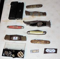 Collection Of Advertising  & Other Knives