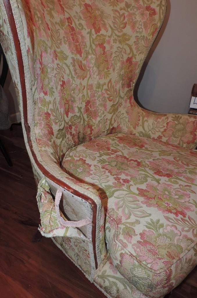 Vintage Wing Back Chair