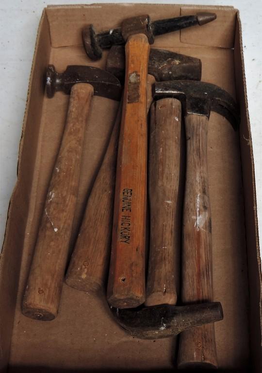 (5) Antique Hammers