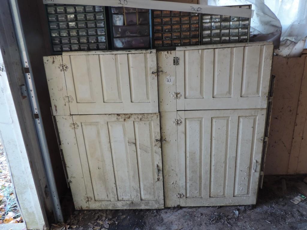 Hand Made Country 4 Door Cabinet