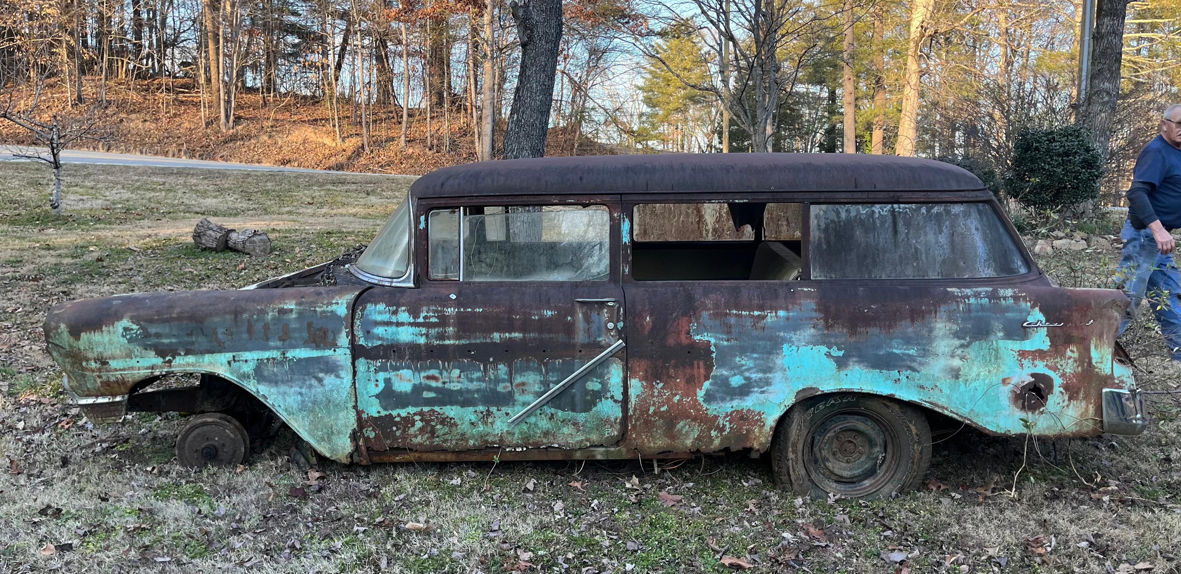 1956 Chevrolet Station Wagon Body