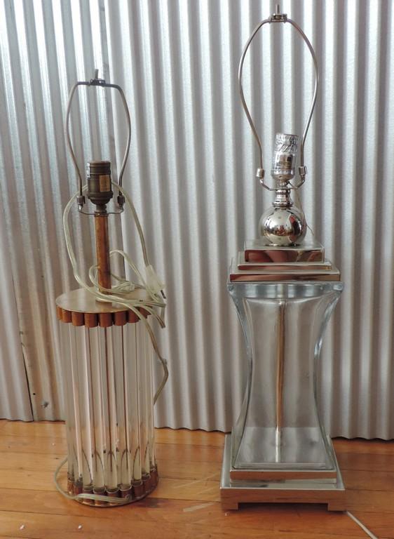 Two Decorative Lamps