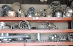 Rack of Galvanized Fittings