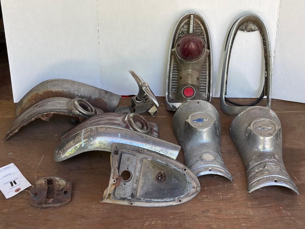 Antique Car Part Lot