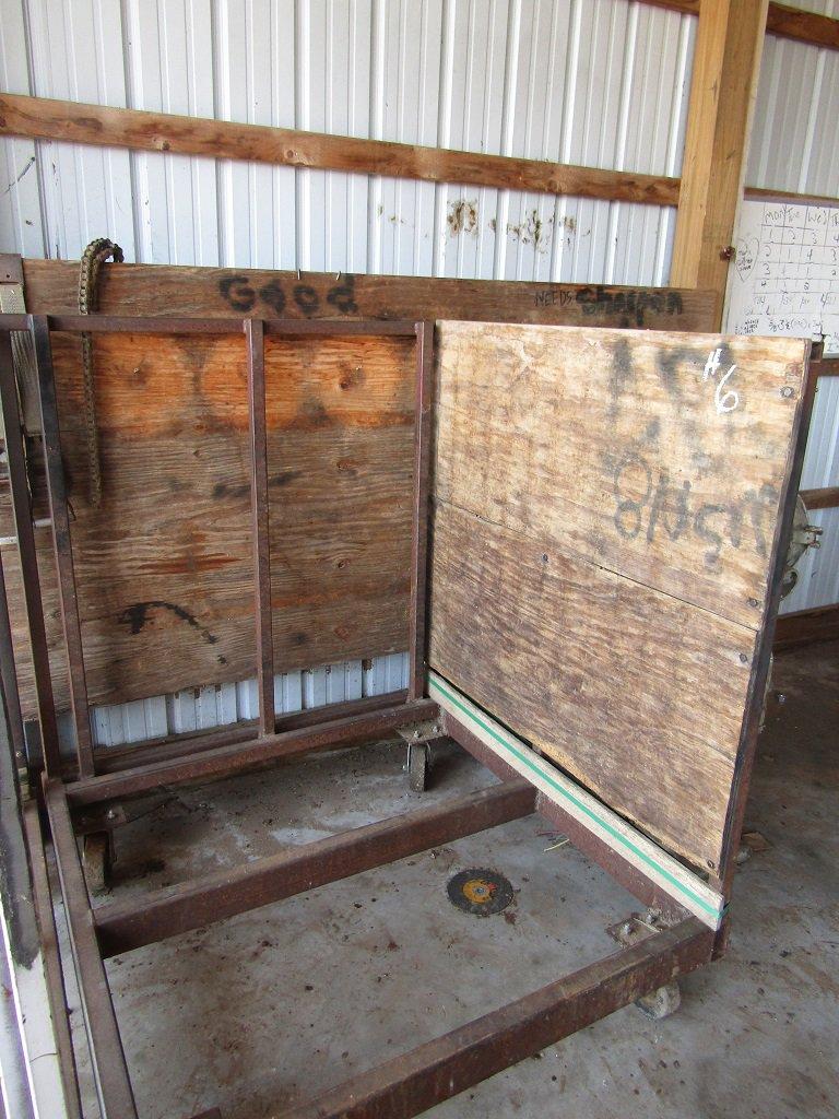 RAR LUMBER STACKING CART