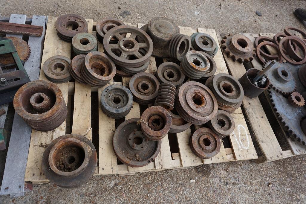 (3) Pallets of Sprockets