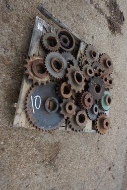 (3) Pallets of Sprockets