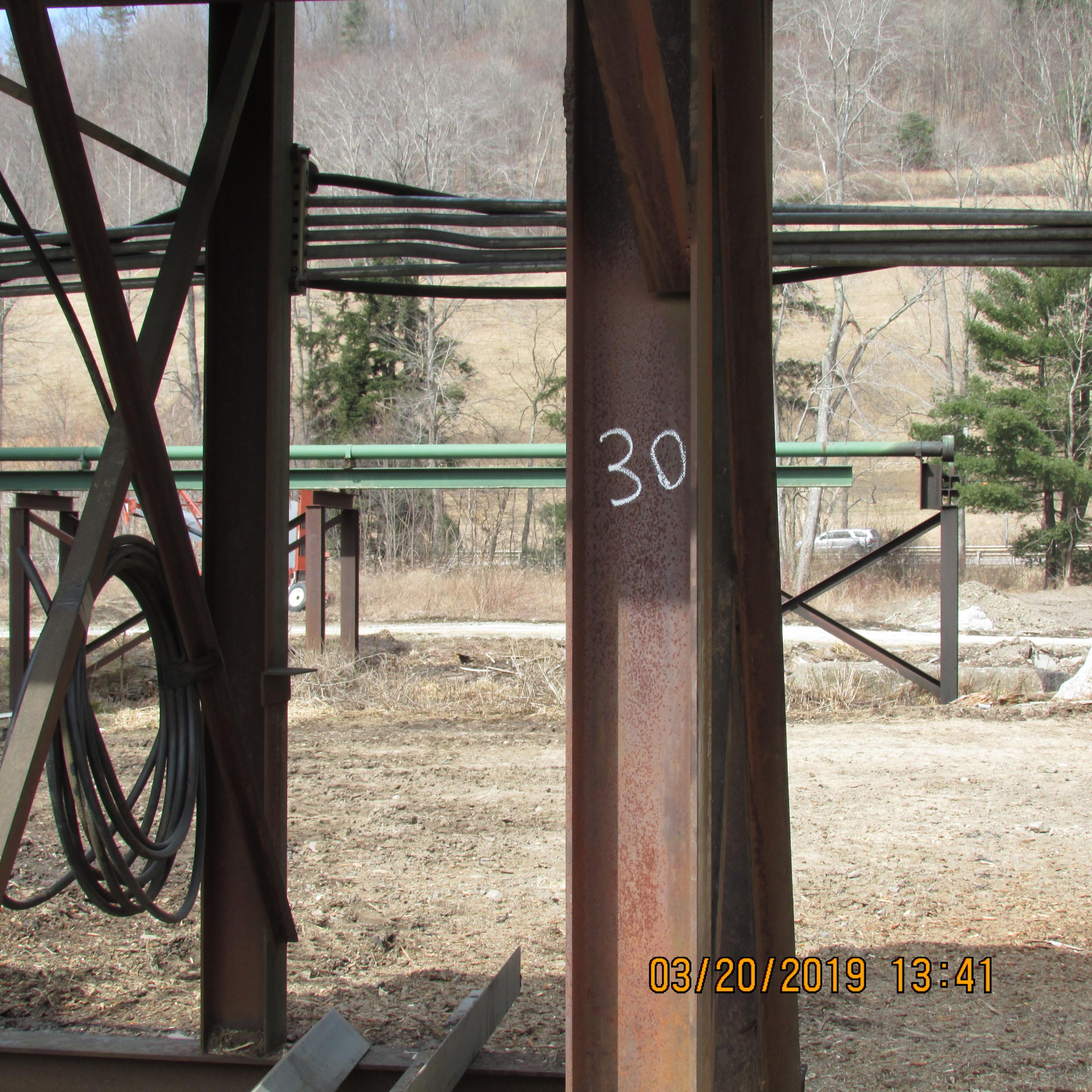 MDI LOG METAL DETECTOR W/12' BELT CONVEYOR & DRV (CONTROL BOX IN KILN BLDG)