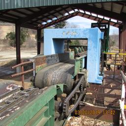 MDI LOG METAL DETECTOR W/12' BELT CONVEYOR & DRV (CONTROL BOX IN KILN BLDG)