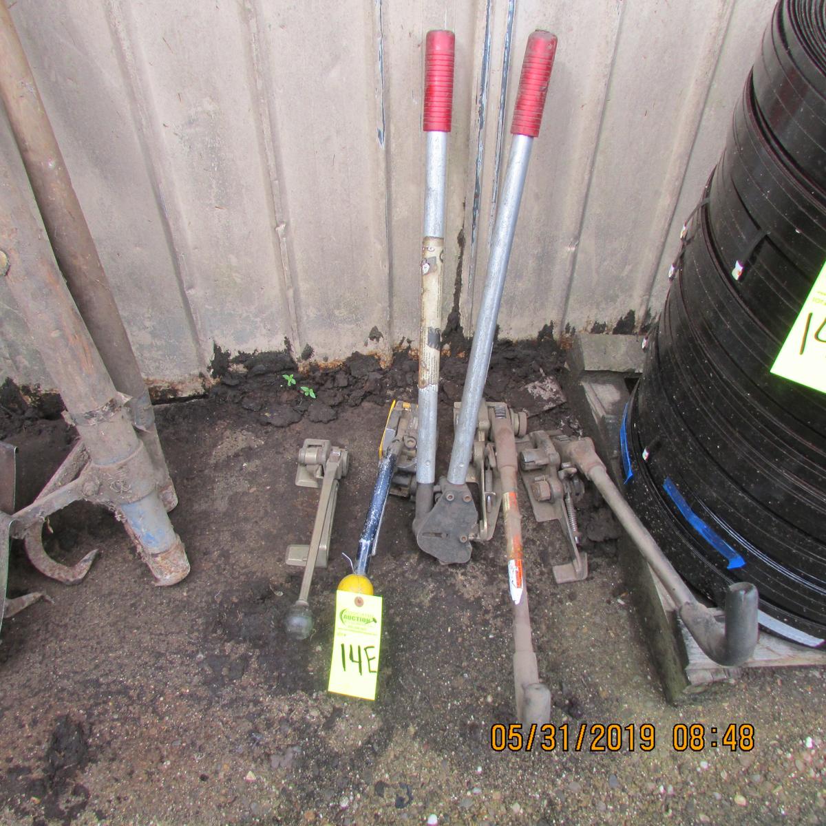 LOT OF BANDING TOOLS