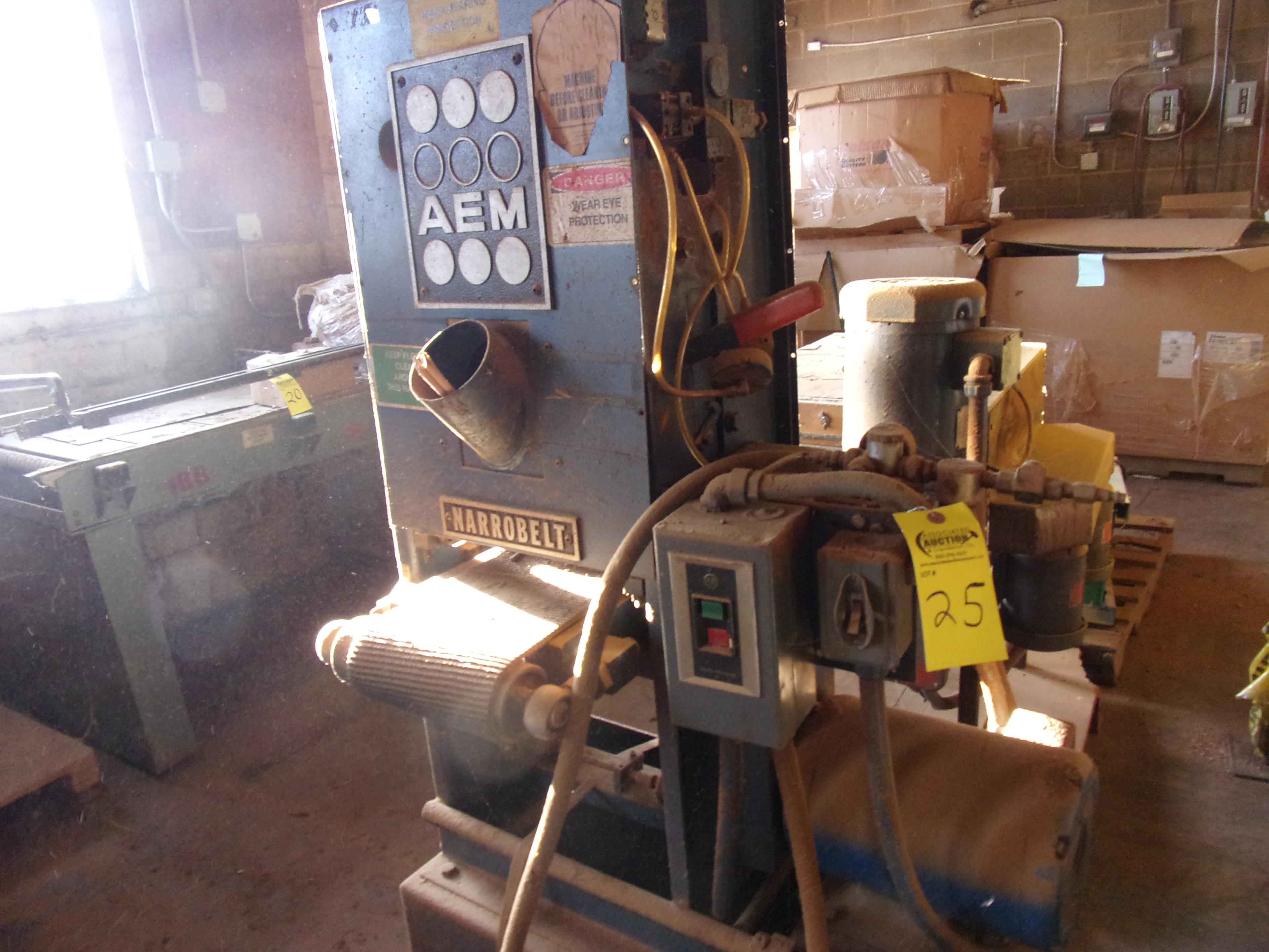 AEM 8" NARROW BELT SANDER