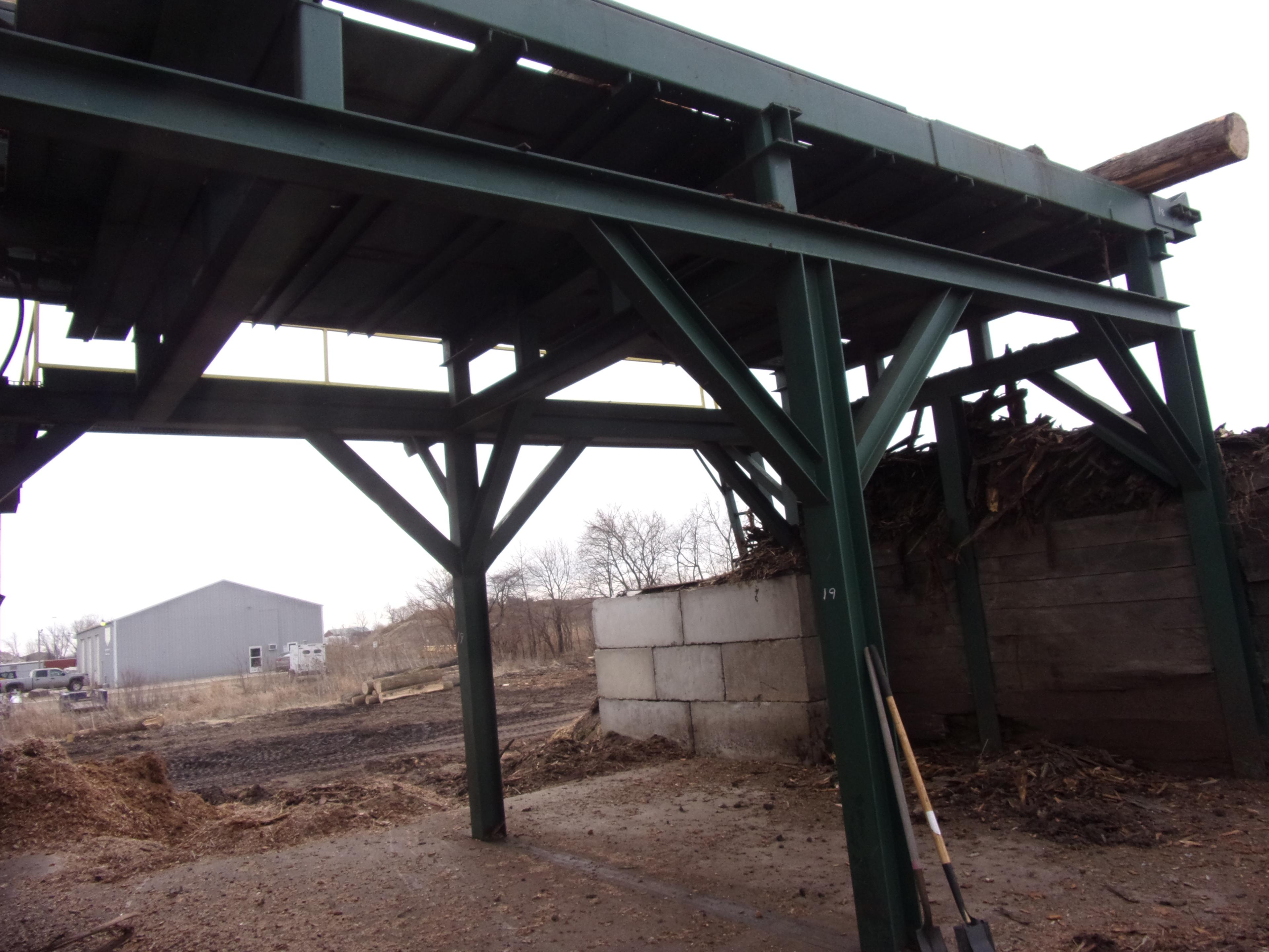 SUBSTRUCTURE UNDER LOG DECK & CATWALK