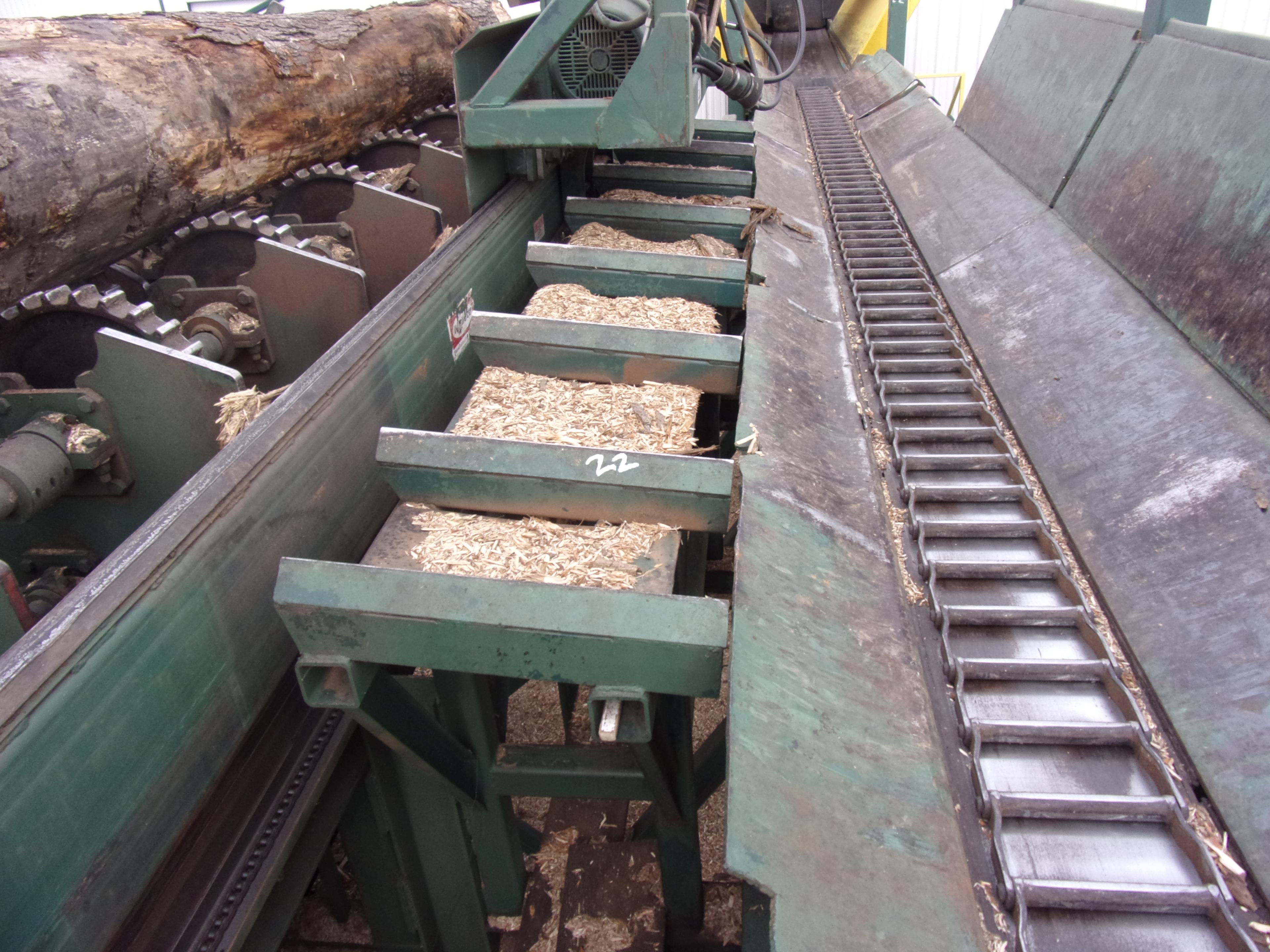 50' INFEED LOG TROUGH