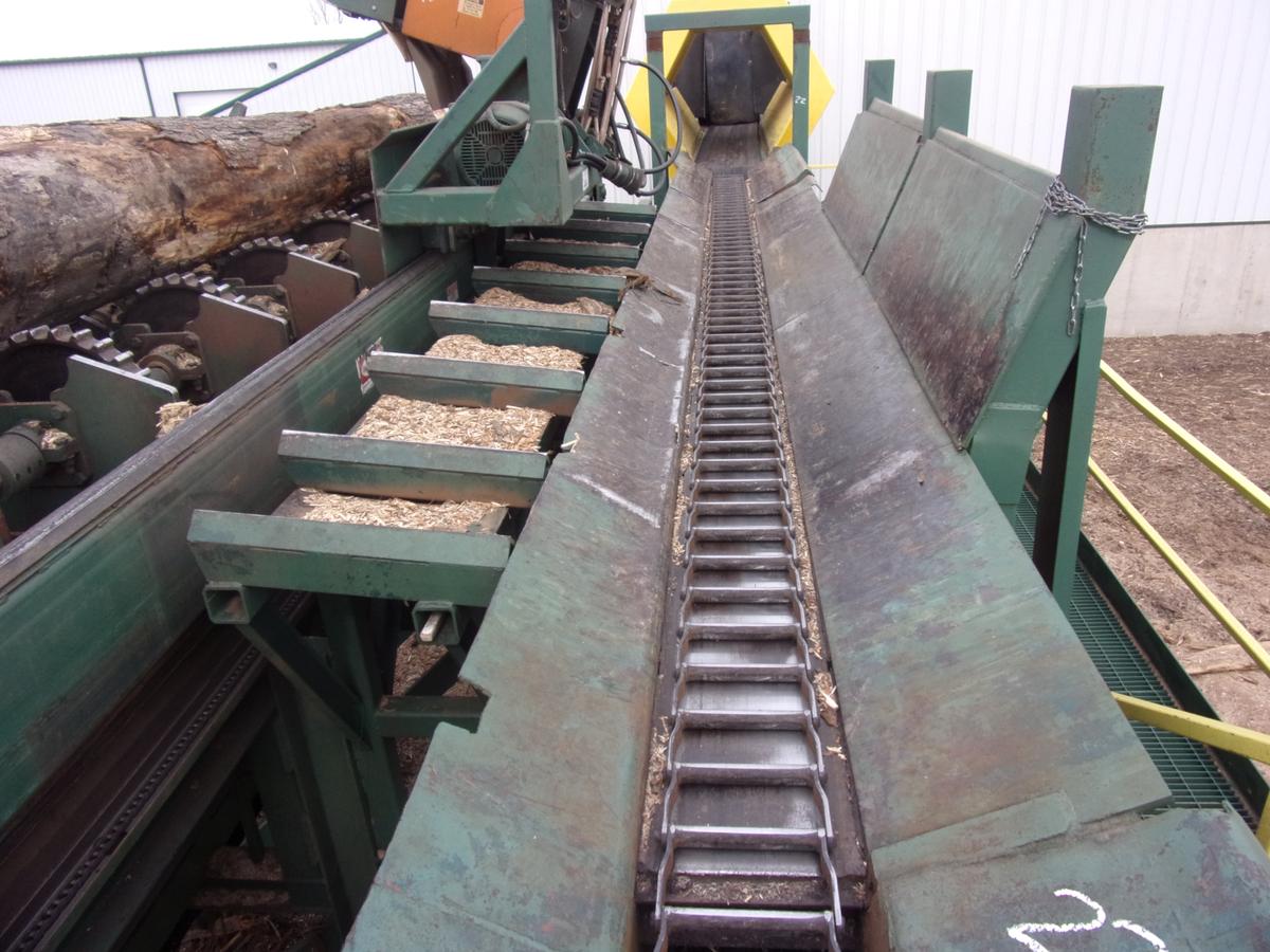 50' INFEED LOG TROUGH