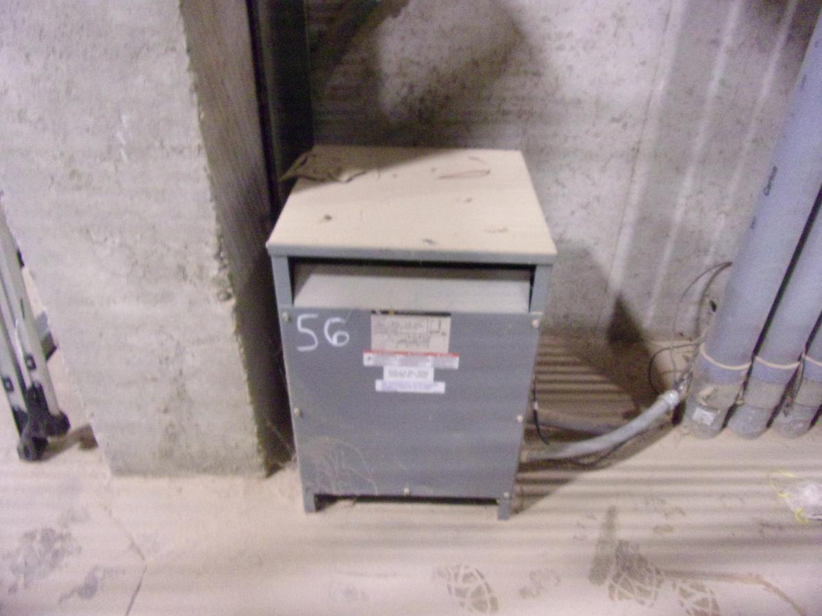 SQUARE D 45 KVA TRANSFORMER (NOT IN USE)