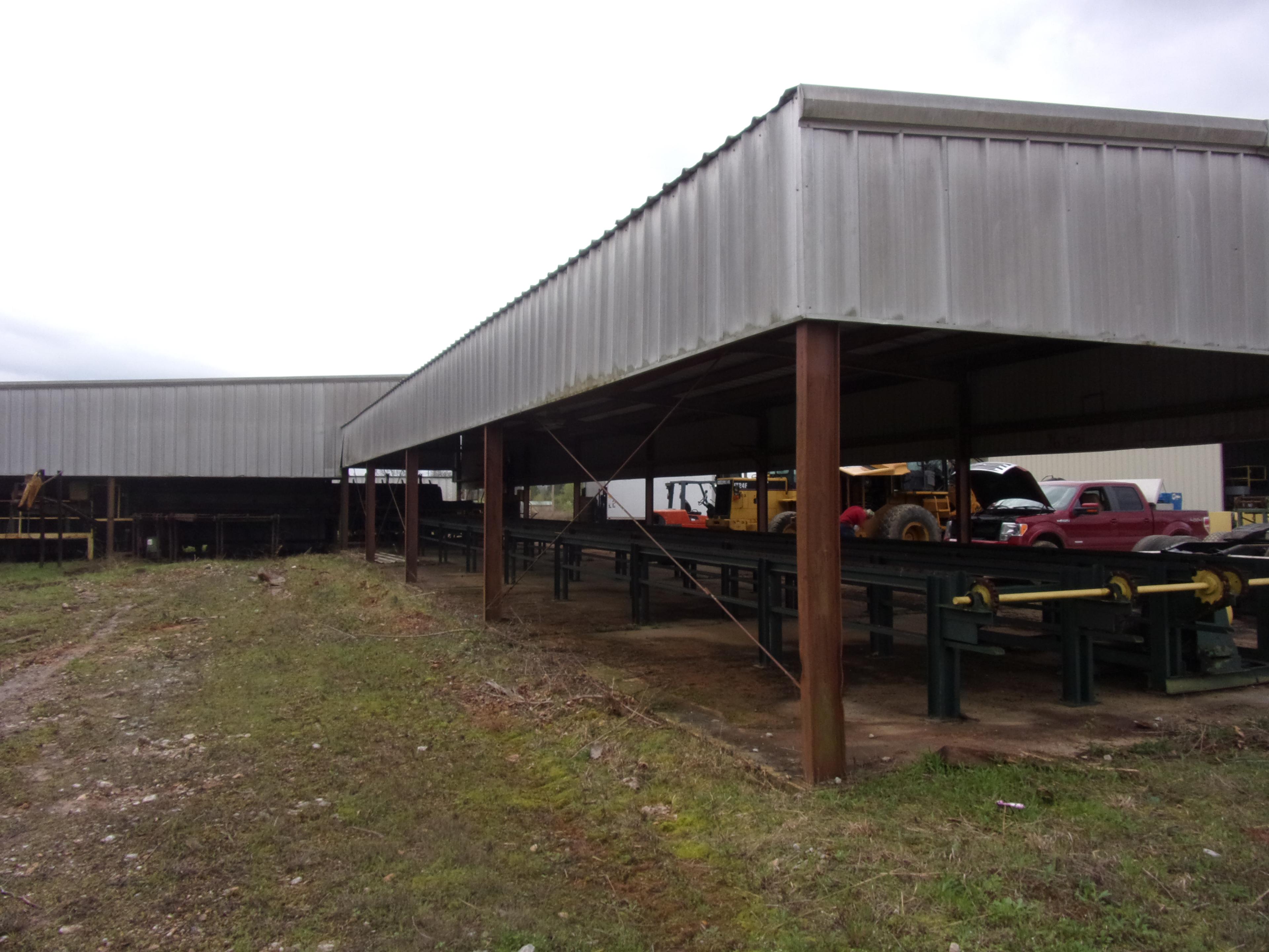 150' X 22' STEEL BLDG W/20' X 40' ATTACHMENT