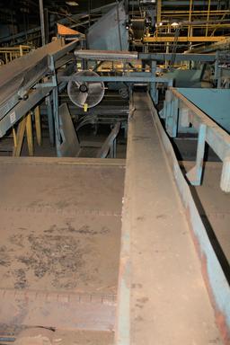 12" X 23' BELT CONVEYOR W/ELECT DRV