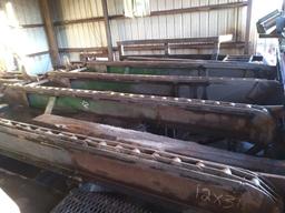 12' X 15' 4 STRAND LOG DECK W/ELEC DRV, INCLUDES SUBSTRUCTURE, STOP & LOAD, NOSE SKIDS & HYD PAK