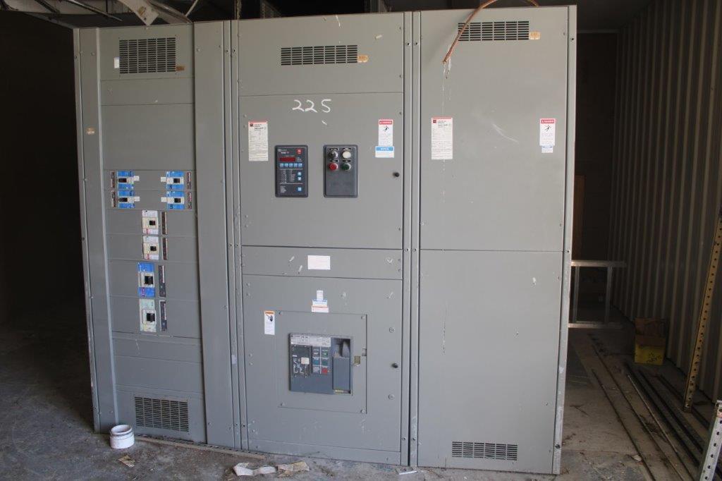 C-H POWER LINE 2500AMP MAIN SWITCHBOARD W/(8) BREAKERS