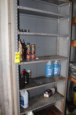 SHELF UNIT AND CONTENTS