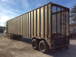 2004 Peerless Type 45 CTS; 45'-96" aluminum tandem axle open-top trailer; s