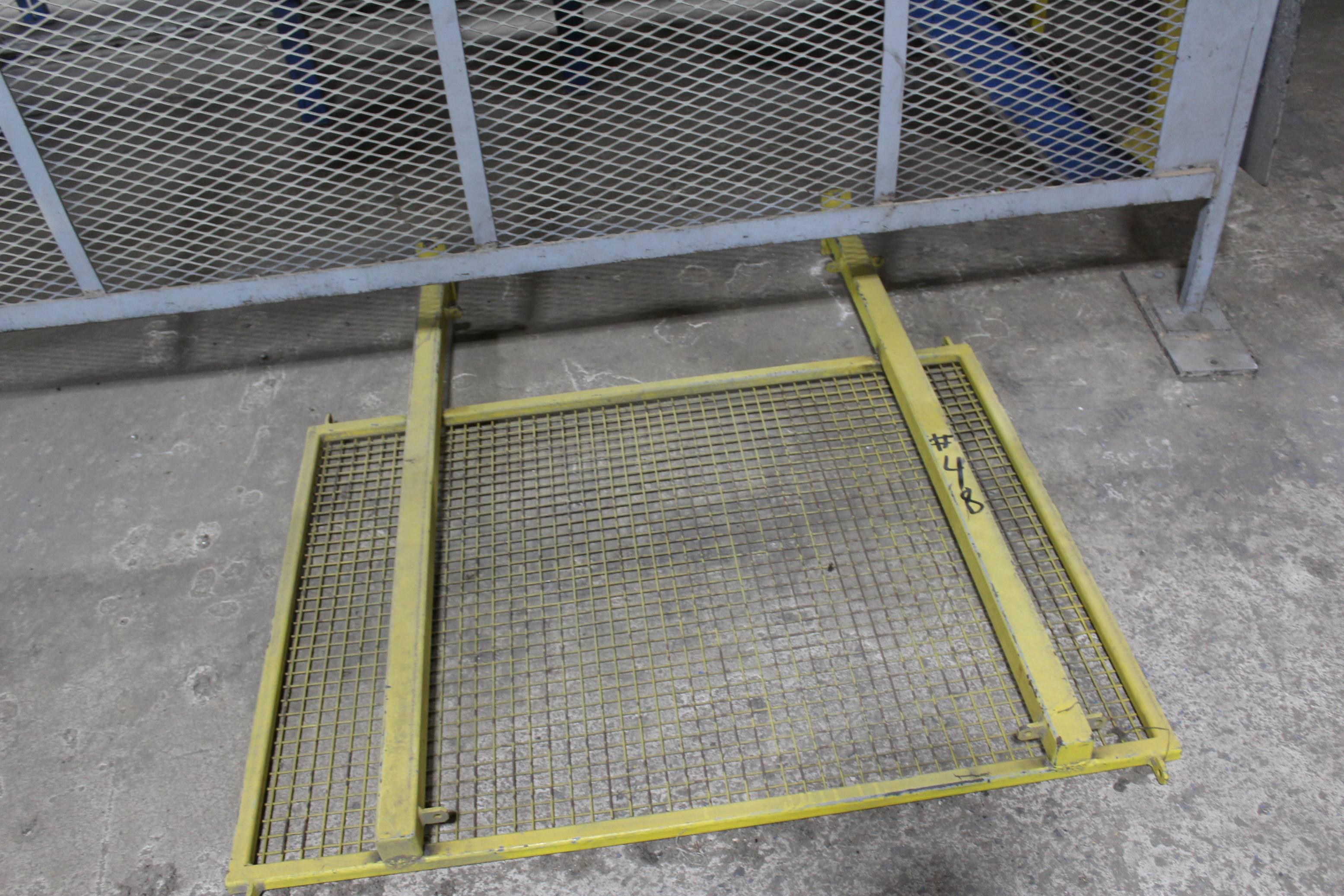 (1) 5 FT X 9 FT & (1) 4 FT X 4 FT SAFETY SCREENS