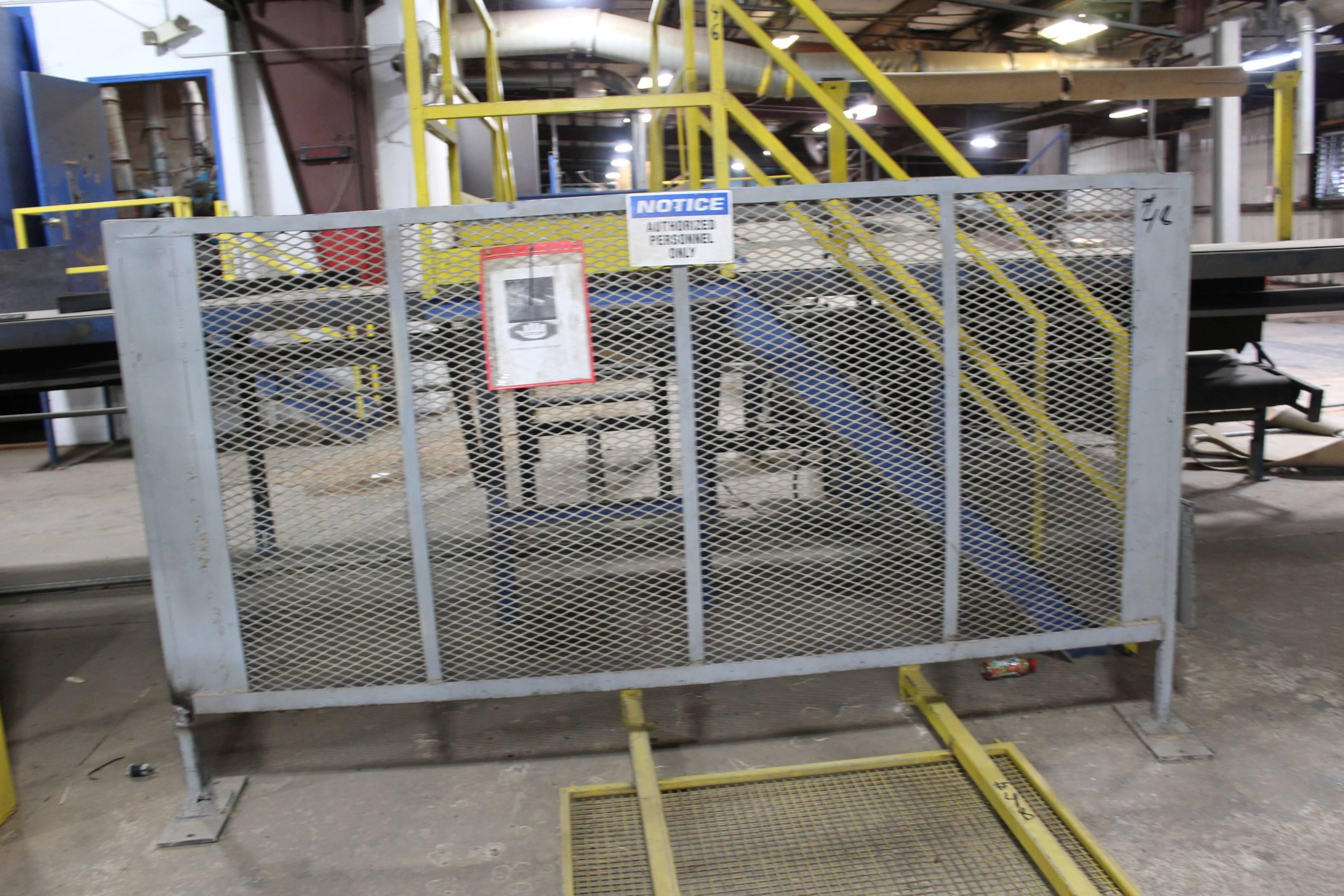 (1) 5 FT X 9 FT & (1) 4 FT X 4 FT SAFETY SCREENS