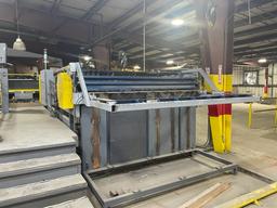 2018 TAYLOR NESTING MACHINE - MDL # 513A-BB - SN FN-154, 440V W/ 65 FT INFEED ROLLER CONVEYOR