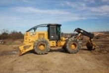 CAT 525C Single Arch Grapple Skidder w/ Winch, No Cable S/N CAT0525CV52501874