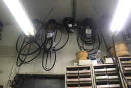 All V-Belts in Machine Shop