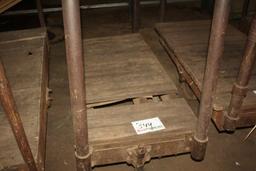 Wooden Factory Cart