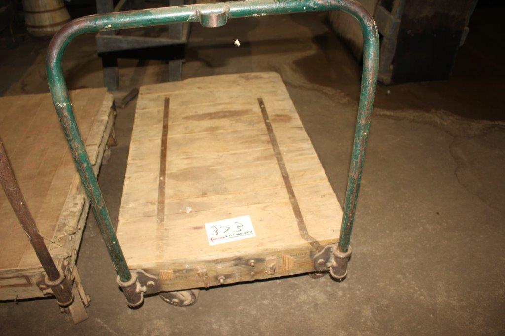 Wooden Factory Cart