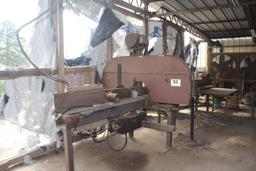 Single Band Resaw w/ Onboard Hyd Pwr pack