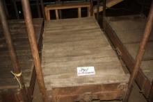 Wooden Factory Cart