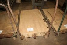 Wooden Factory Cart