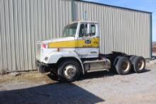 Freightliner Tandem Axle Tractor w/Cummins Engine, Day Cab, Shows 379265 Mi