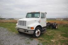 1997 International Single Axle Truck Chassis Mdl#4700, 192" Wheel Base, 46