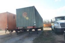 40ft Container Body Chip Trailer, Plate #779121