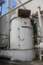 Western Pneumatic Mdl# 318-R-POS-FLT Baghouse Dust Collector w/Dust Pipe to